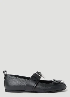 Lock Ballerina Pumps>JW Anderson Discount