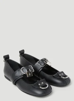 Lock Ballerina Pumps>JW Anderson Discount