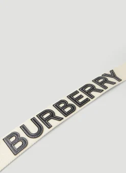 Men Burberry Keyrings^Logo Applique Bag Strap