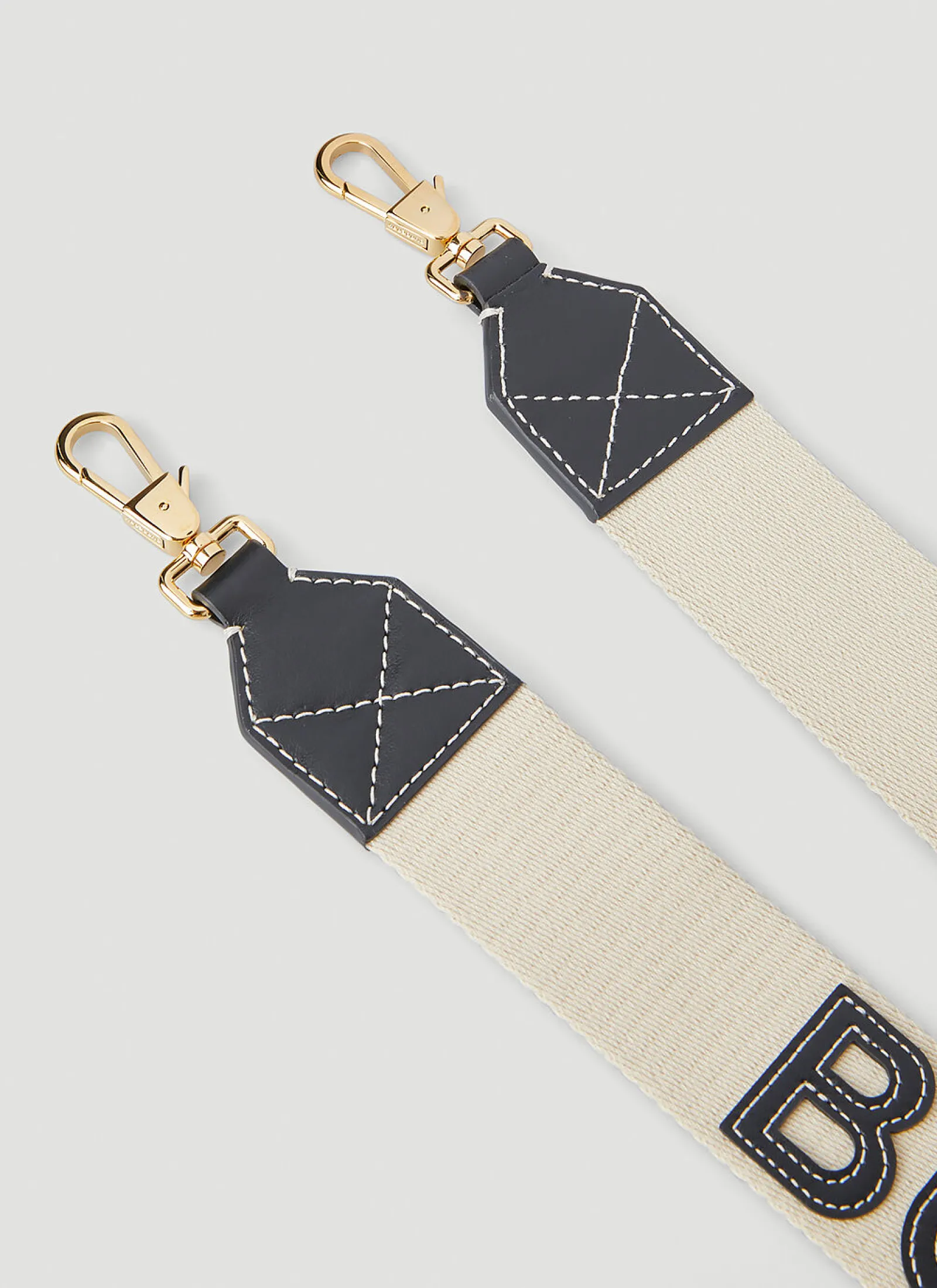 Men Burberry Keyrings^Logo Applique Bag Strap