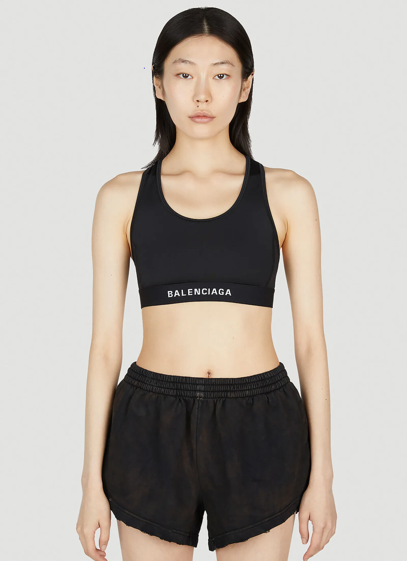 Logo Athletic Bra>Balenciaga Hot