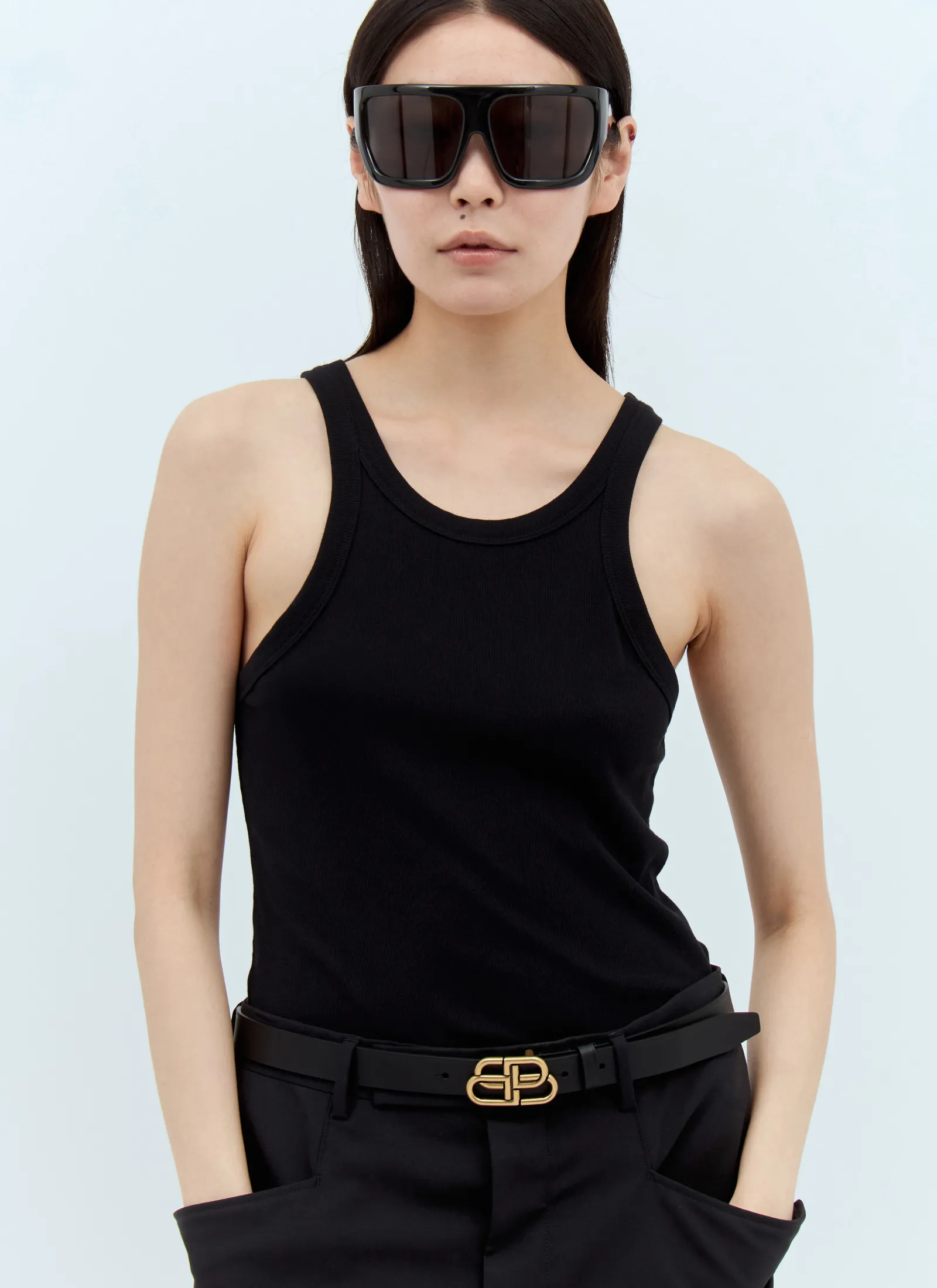 Men Balenciaga Belts^Logo Belt