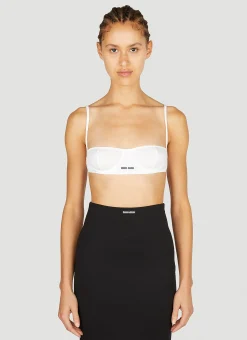 Logo Bra>Miu Miu Discount