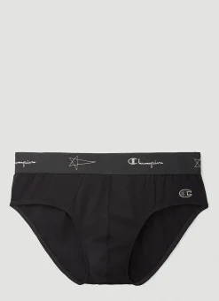 Men Rick Owens x Champion Underwear^Logo Briefs