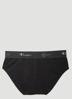 Men Rick Owens x Champion Underwear^Logo Briefs