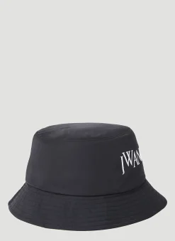 Men JW Anderson Hats^Logo Bucket Hat