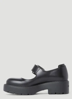 Logo Buckle Mary Jane Platforms><noscript><img width=