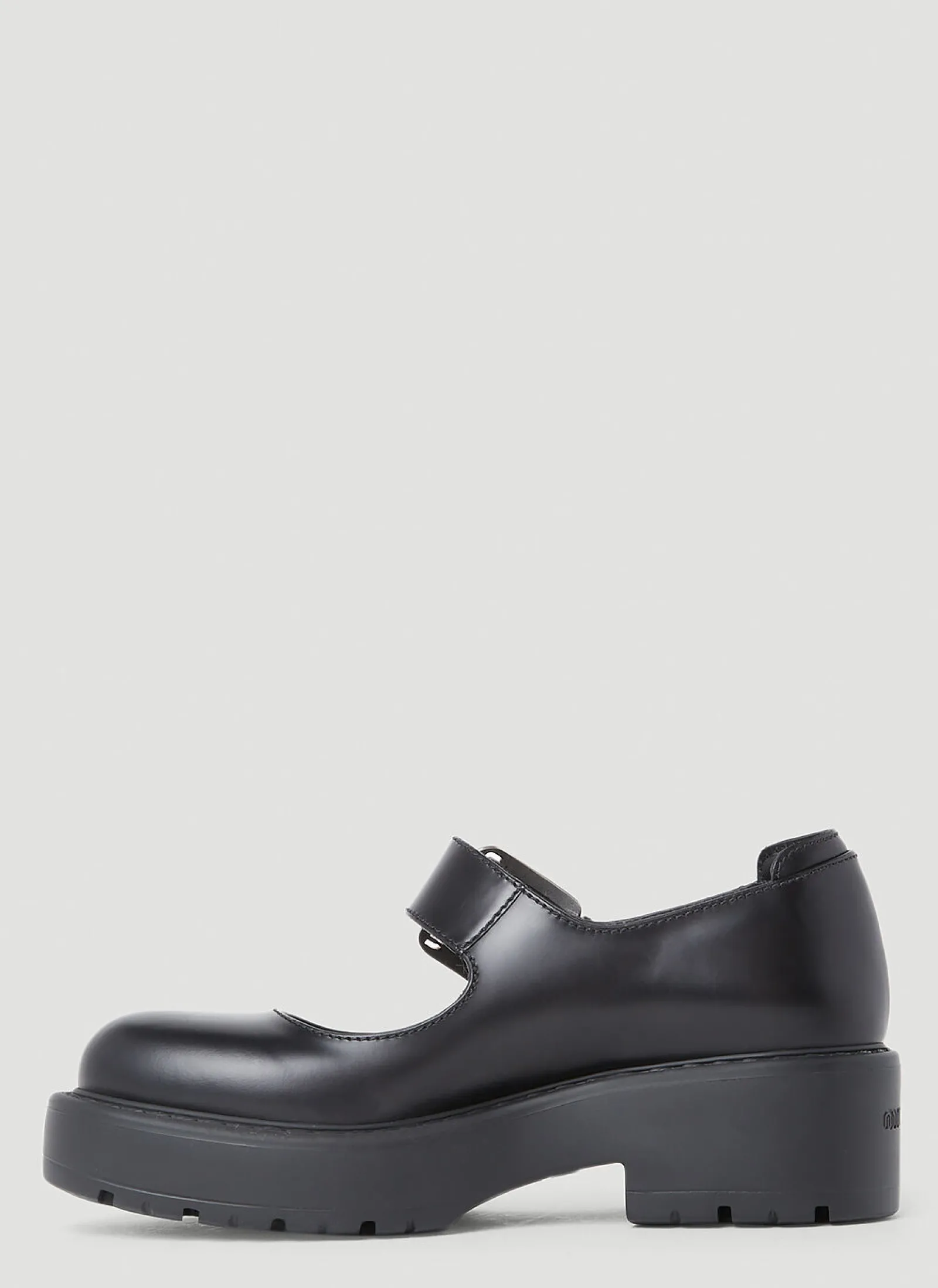 Logo Buckle Mary Jane Platforms>Miu Miu Online
