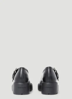 Logo Buckle Mary Jane Platforms><noscript><img width=