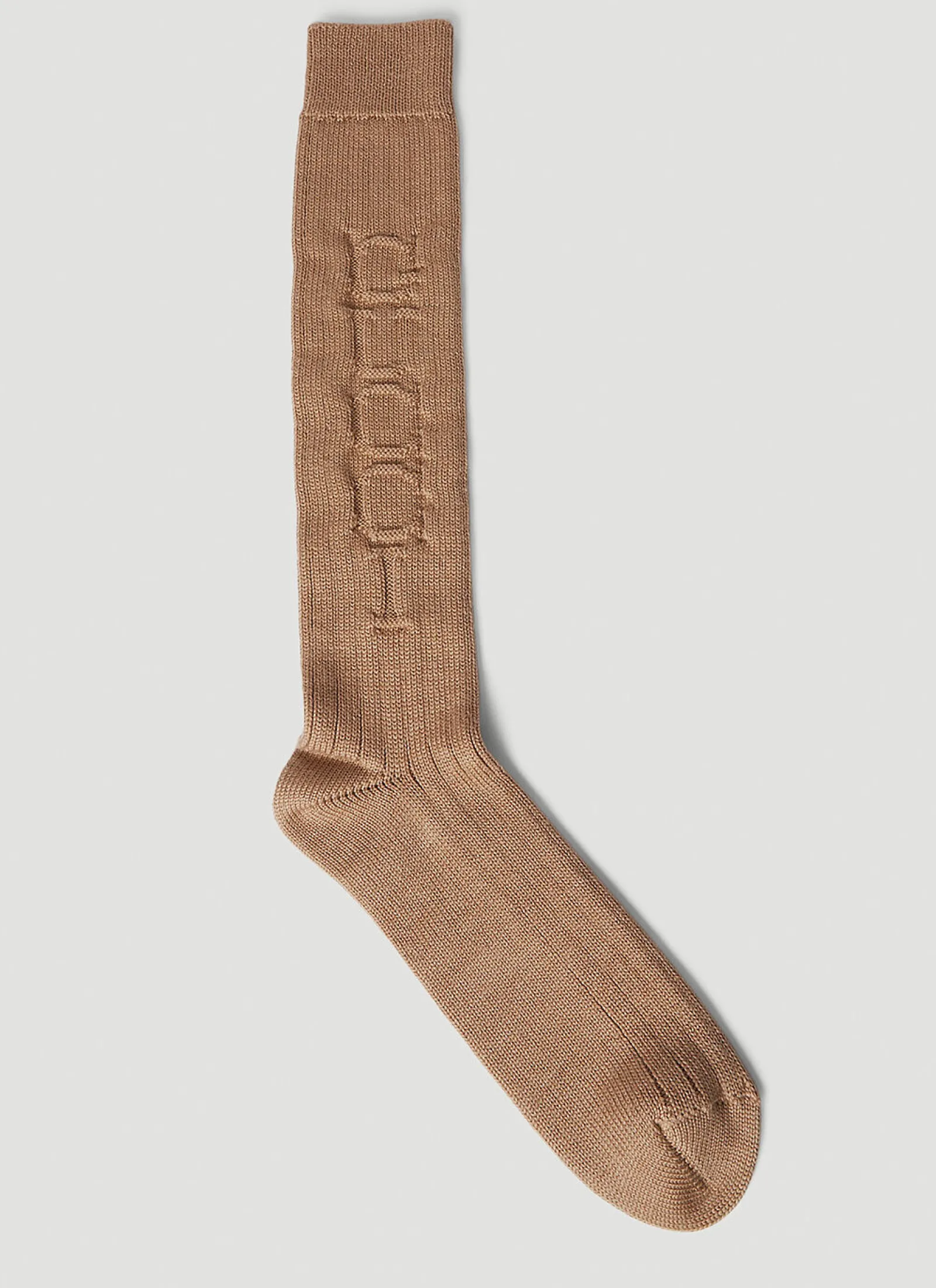 Men Gucci Socks^Logo Debossed Socks