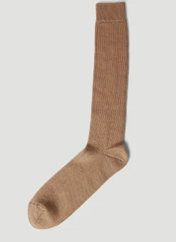 Men Gucci Socks^Logo Debossed Socks