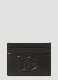 Men Dolce & Gabbana Wallets & Cardholders^Logo Embossed Cardholder
