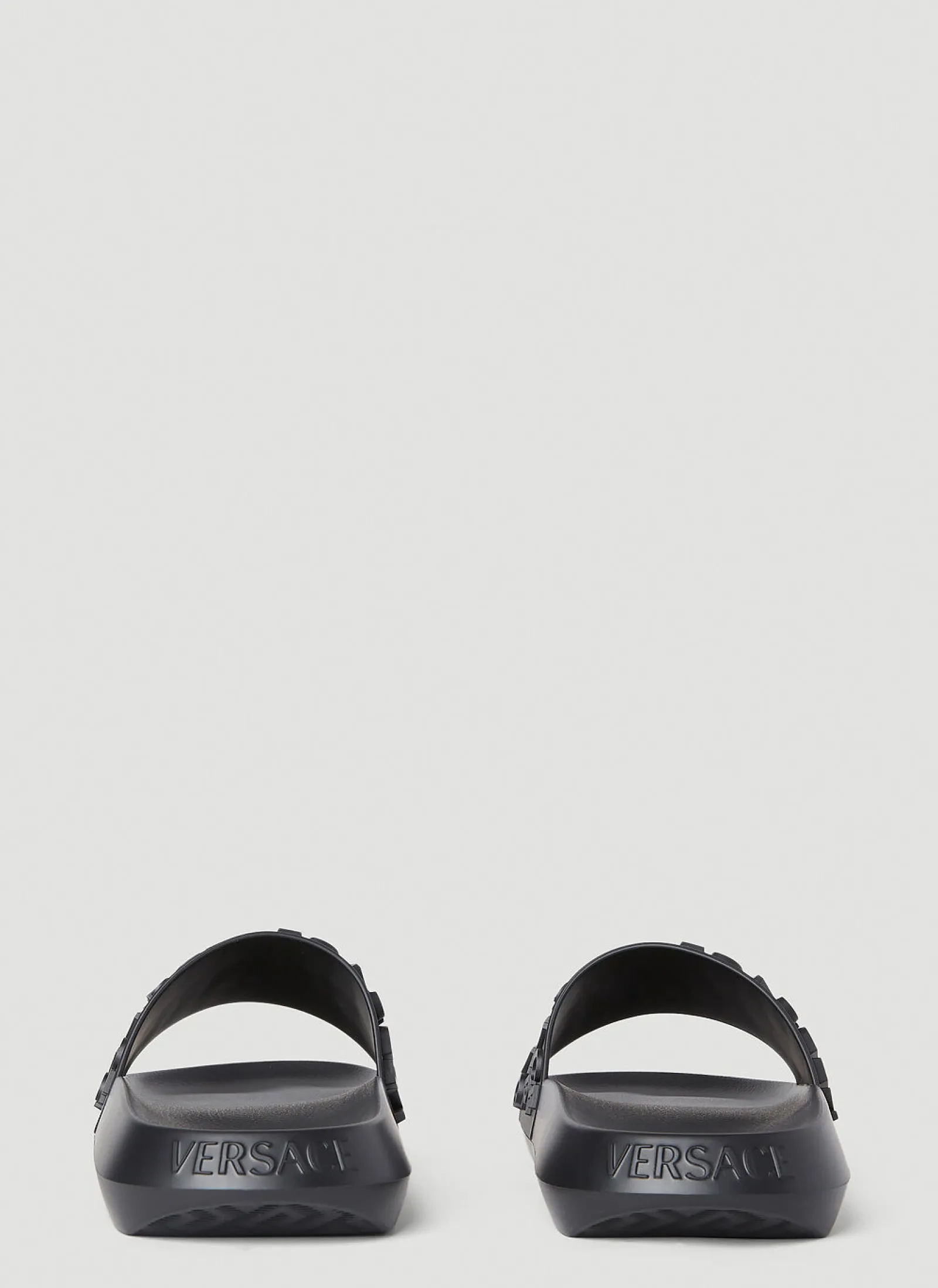 Men Versace Slides^Logo Embossed Slides