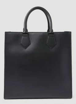 Men Dolce & Gabbana Tote Bags^Logo Embossed Tote Bag