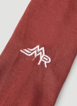 Men Meryll Rogge Socks^Logo Embroidered Long Socks