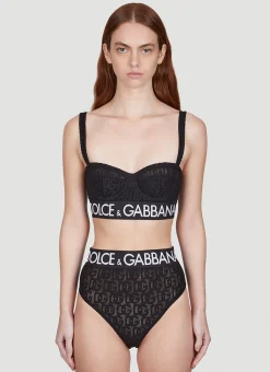 Logo Embroidery Bra>Dolce & Gabbana New