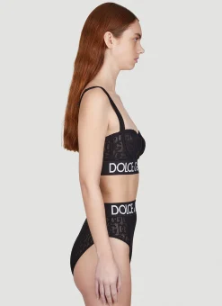 Logo Embroidery Bra>Dolce & Gabbana New