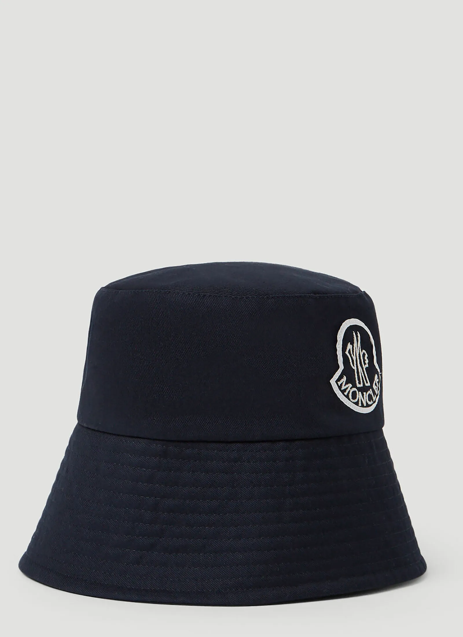 Men Moncler Hats^Logo Embroidery Bucket Hat