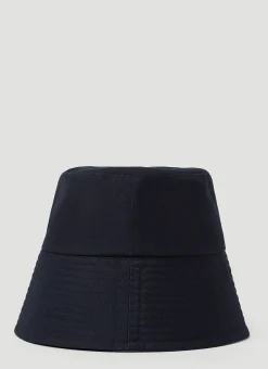 Men Moncler Hats^Logo Embroidery Bucket Hat