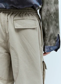 Men Acne Studios Pants^Logo Embroidery Cargo Pants