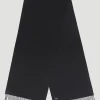Men Saint Laurent Scarves^Logo Embroidery Cashmere Scarf