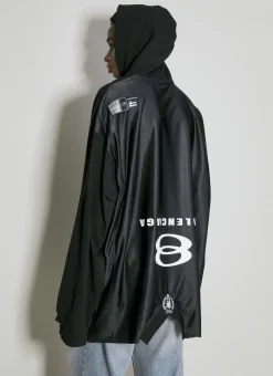 Men Balenciaga Sweatshirts^Logo Embroidery Deconstructed T-Shirt