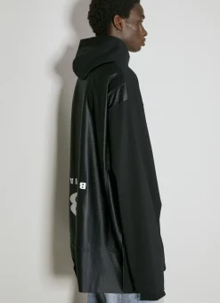 Men Balenciaga Sweatshirts^Logo Embroidery Deconstructed T-Shirt