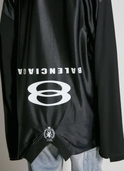 Men Balenciaga Sweatshirts^Logo Embroidery Deconstructed T-Shirt