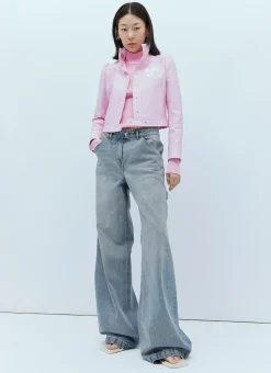 Logo Embroidery High Neck Sweater>Courrèges Clearance