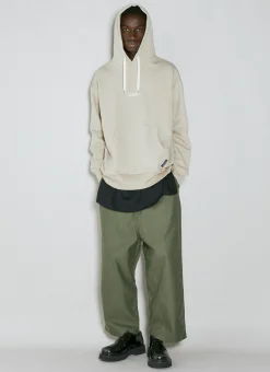 Men Comme des Garçons Homme Sweatshirts^Logo Embroidery Hooded Sweatshirt