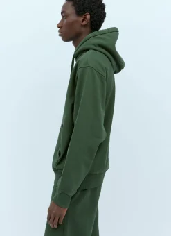 Men Stüssy Sweatshirts^Logo Embroidery Hooded Sweatshirt