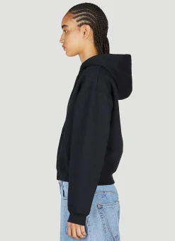 Logo Embroidery Hooded Sweatshirt></noscript>VETEMENTS New