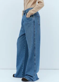 Logo Embroidery Jeans></noscript>Miu Miu Clearance