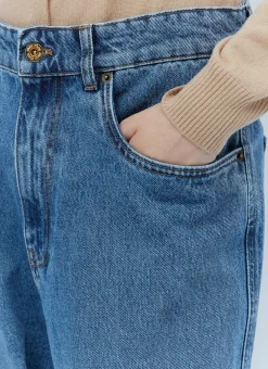 Logo Embroidery Jeans></noscript>Miu Miu Clearance