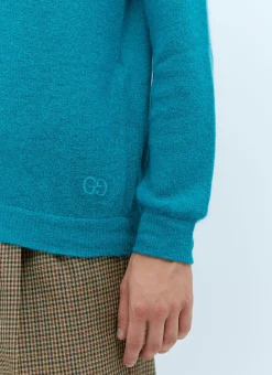 Men Gucci Knitwear^Logo Embroidery Knit Sweater