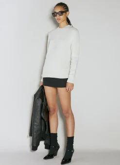 Logo Embroidery Knit Sweater>Prada Best