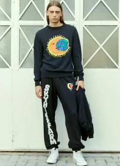 Men Sky High Farm Workwear Knitwear^Logo Embroidery Knit Sweater