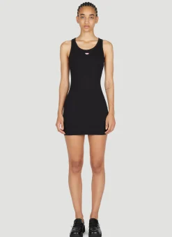 Logo Embroidery Mini Dress>Diesel Best