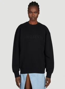 Logo Embroidery Sweatshirt>JW Anderson