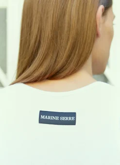 Men Marine Serre Tops^Logo Embroidery Tank Top