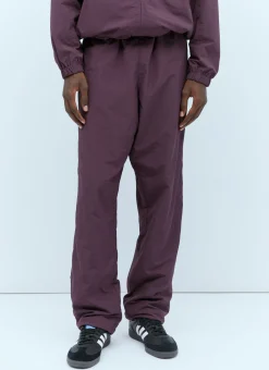 Men Patta Track Pants^Logo Embroidery Track Pants