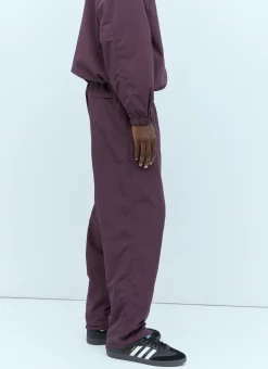 Men Patta Track Pants^Logo Embroidery Track Pants