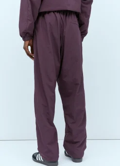 Men Patta Track Pants^Logo Embroidery Track Pants