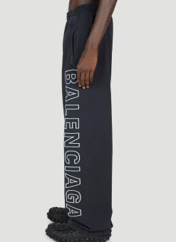 Men Balenciaga Track Pants^Logo Embroidery Track Pants