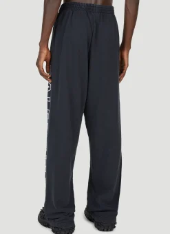 Men Balenciaga Track Pants^Logo Embroidery Track Pants
