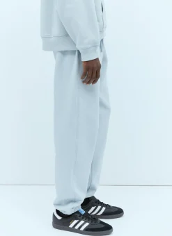 Men Patta Track Pants^Logo Embroidery Track Pants