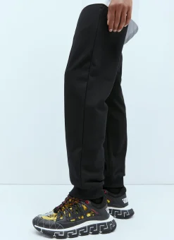 Men Versace Track Pants^Logo Embroidery Track Pants