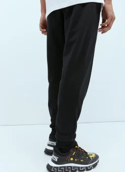 Men Versace Track Pants^Logo Embroidery Track Pants