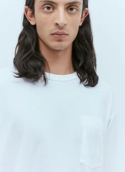 Men Stone Island T-Shirts^Logo Embroidery T-Shirt