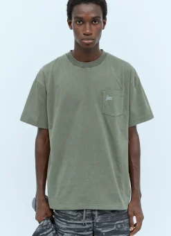 Men Patta T-Shirts^Logo Embroidery T-Shirt